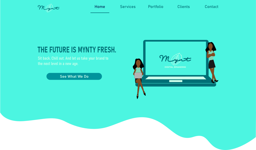 First Mynt Website Design